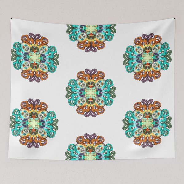 Item preview, Octopus #4 mixed Mandala designed and sold by liquid-print.