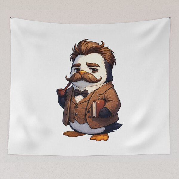 Item preview, fredrick neichze penguin designed and sold by LookinFreshh.