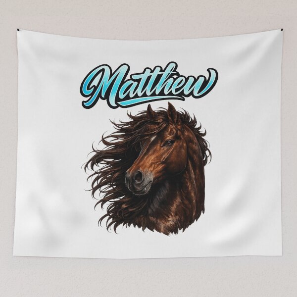 Item preview, Matthew Horse Zodiac — Freedom and Strength of the Chinese Horse designed and sold by AlexLineArt.