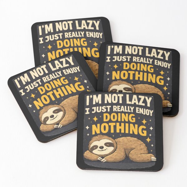 Item preview, I'm not lazy i just really enjoy doing nothing designed and sold by lukaszk01.
