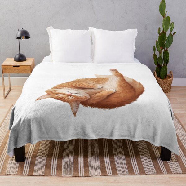 Item preview, Cat Funny Sleeping Pose designed and sold by k3rstman1.