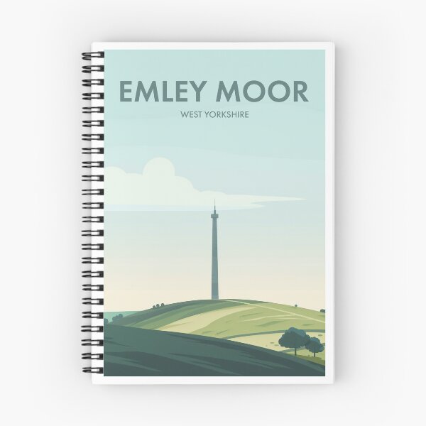 Item preview, EMLEY MOOR TRAVEL ART designed and sold by MarkedArtPrints.