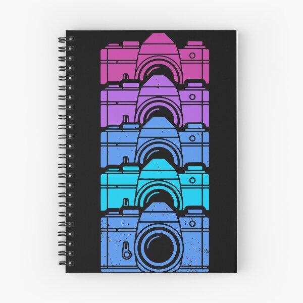 Item preview, Retro Vintage Camera Stack - 80s Synthwave Photographer Art designed and sold by Imaginationbeyond.