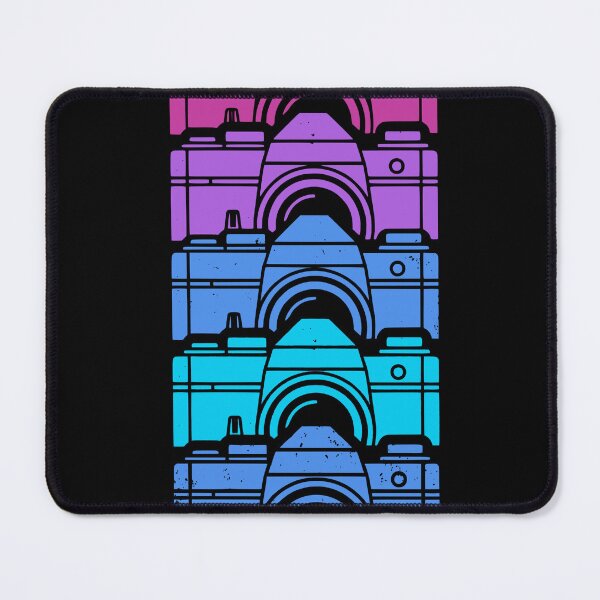 Item preview, Retro Vintage Camera Stack - 80s Synthwave Photographer Art designed and sold by Imaginationbeyond.