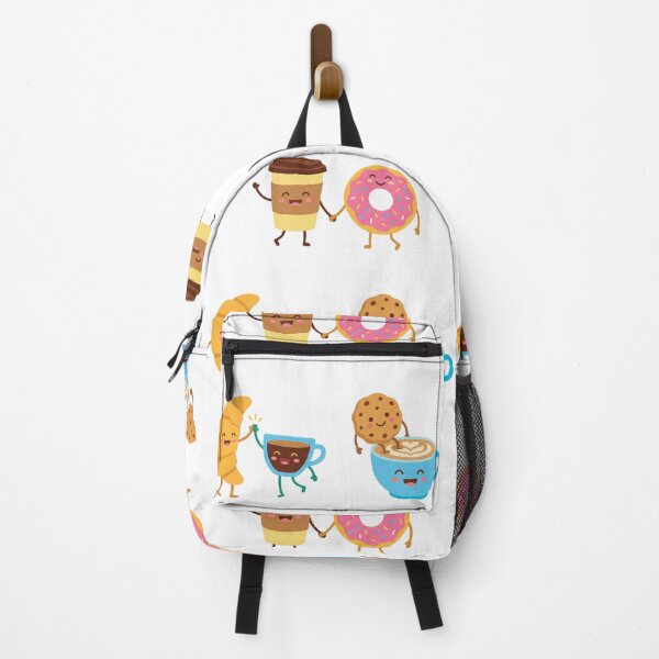 Item preview, Cute Kawaii Coffee and Pastry Friends Sticker Set designed and sold by NonditStudio.