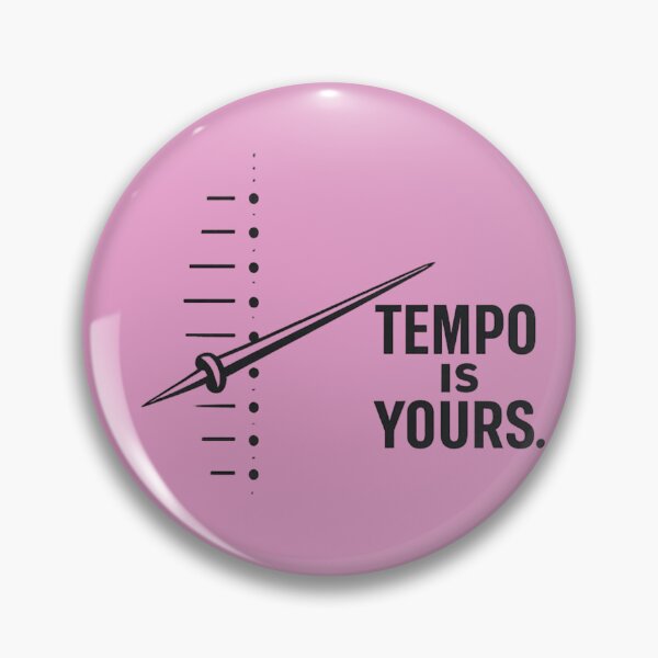 Item preview, Tempo Is Yours – Fencing Rhythm Minimal Timing Design designed and sold by ChillCharmStudio.