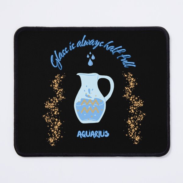 Item preview, Aquarius Seazon Sign - Subtelle Optimistic Gift Idea designed and sold by AtushaSpark.