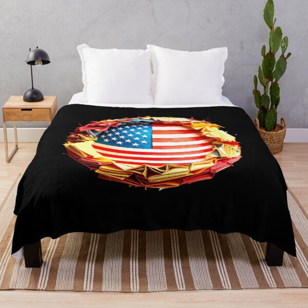 Item preview, Layered Paper Freedom – Artistic Patriotic Circle Design T-Shirt designed and sold by KapiPrint.