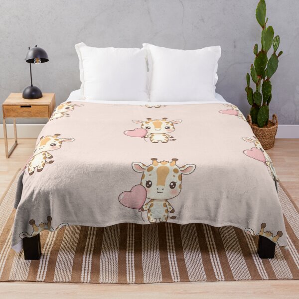 Item preview, Cute Giraffe Holding Balloon designed and sold by naragon4289.