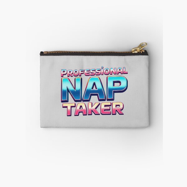 Item preview, Professional Nap Taker - Funny Retro 80s Sleep Quote designed and sold by SholoStudio.