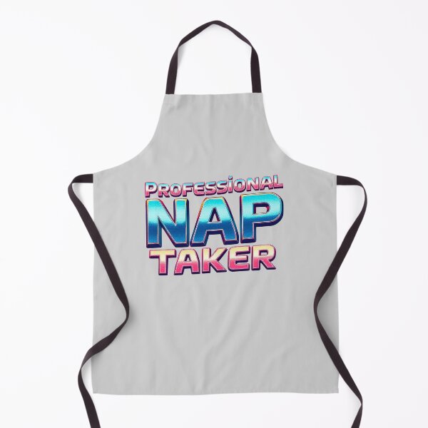 Item preview, Professional Nap Taker - Funny Retro 80s Sleep Quote designed and sold by SholoStudio.