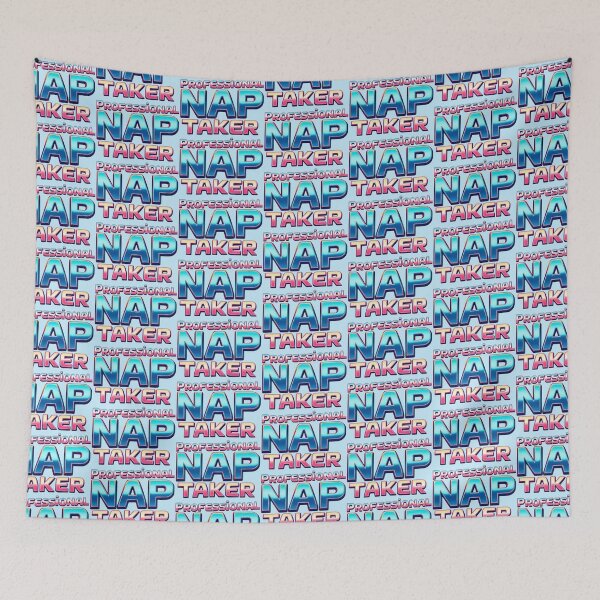 Item preview, Professional Nap Taker - Funny Retro 80s Sleep Quote designed and sold by SholoStudio.