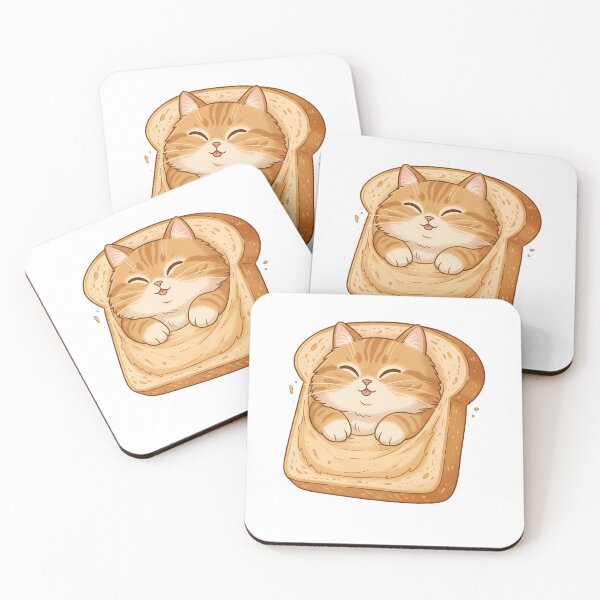 Item preview, Cat in Bread Toast designed and sold by k3rstman1.