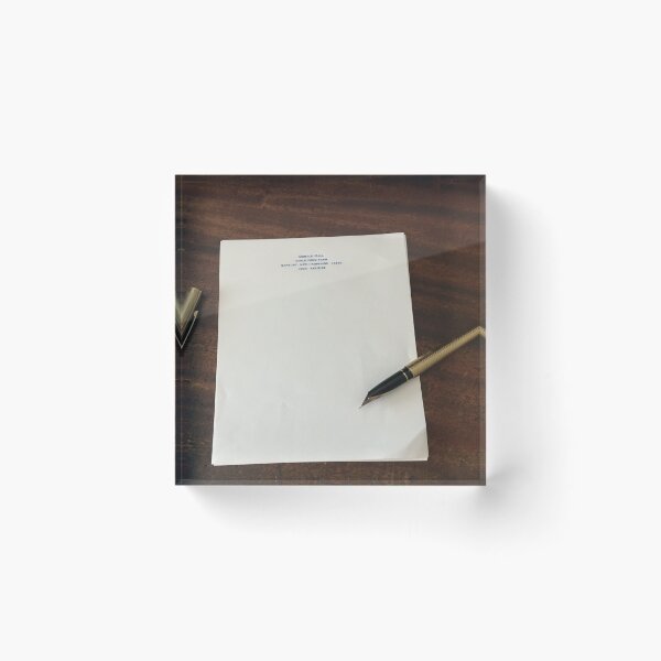 Item preview, Donald Hall's Stationery designed and sold by Wayne King.
