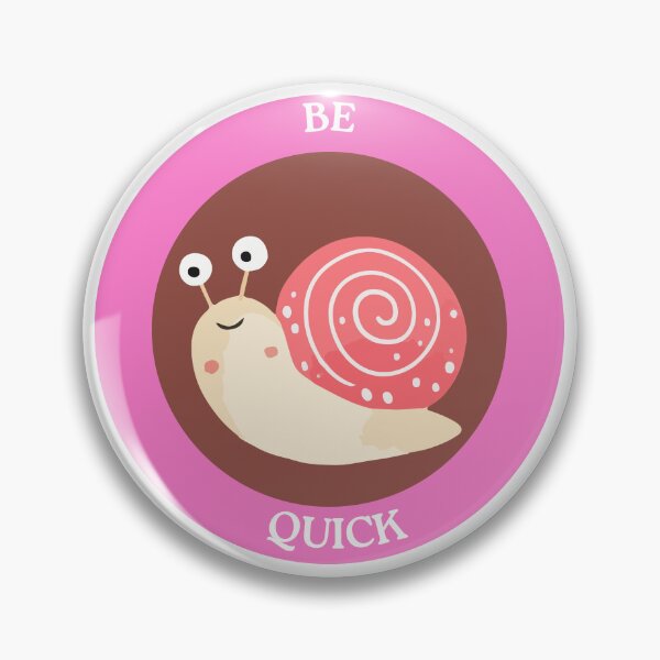 Item preview, Snail - Cute Pink Snail in Circle Meme Art designed and sold by Love3Happy.