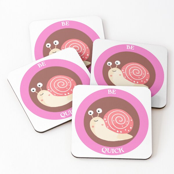 Item preview, Snail - Cute Pink Snail in Circle Meme Art designed and sold by Love3Happy.