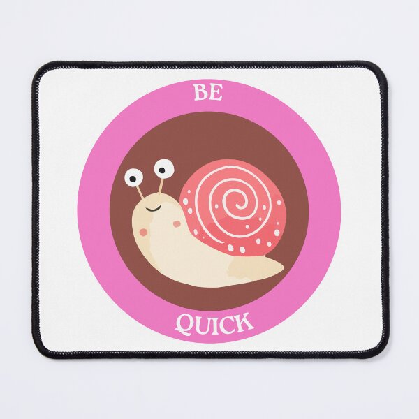 Item preview, Snail - Cute Pink Snail in Circle Meme Art designed and sold by Love3Happy.