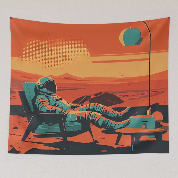 Item preview, The Martian Lounge designed and sold by ONYX Pixee.