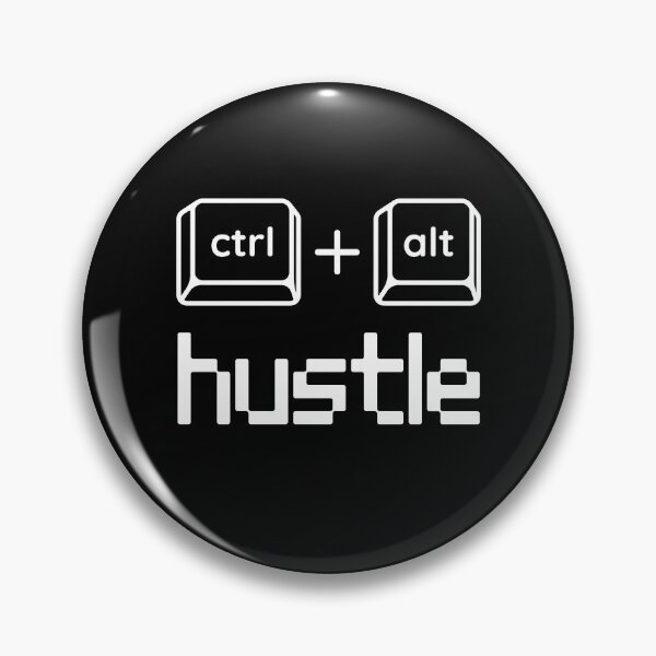Artikelvorschau, Ctrl Alt Hustle Lustige IT-Nerd-Technik entworfen und verkauft von MotivaChic.