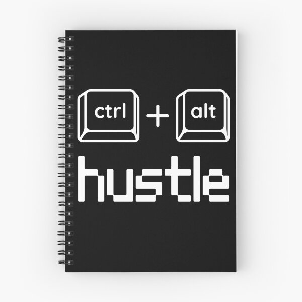 Artikelvorschau, Ctrl Alt Hustle Lustige IT-Nerd-Technik entworfen und verkauft von MotivaChic.