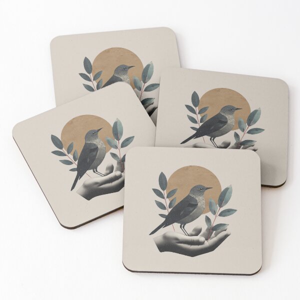 Item preview, Bird Perched on a Hand designed and sold by lautir.
