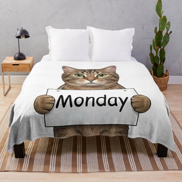 Item preview, Cat Monday Sign designed and sold by k3rstman1.