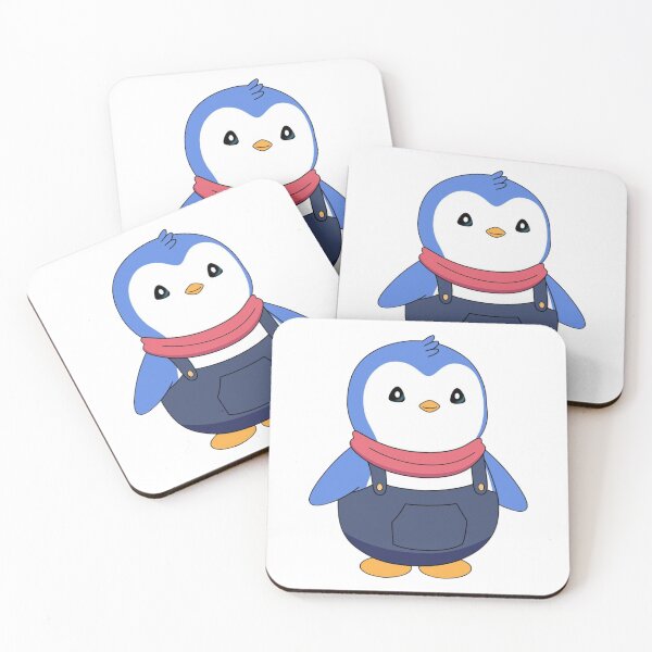 Item preview, Cute Pudgy Penguin Wearing Overalls designed and sold by Snowdog-Art.