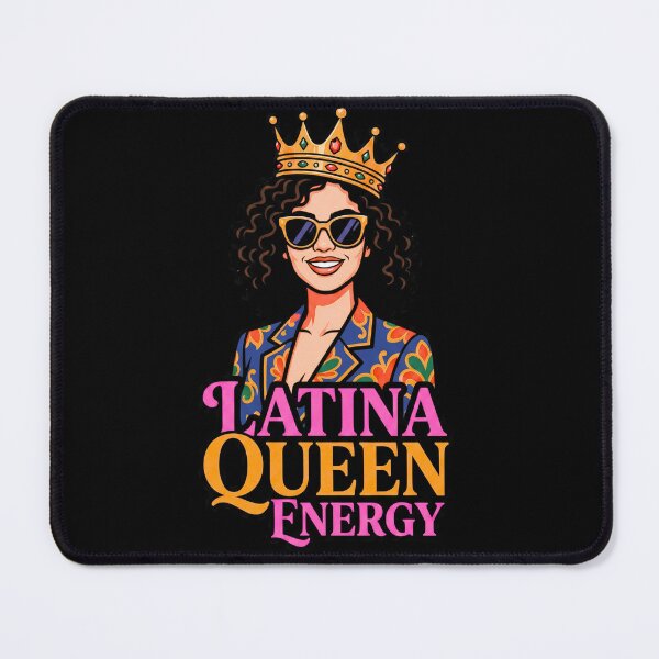 Item preview, Latina Queen Energy Powerful Boss Quote Shirt designed and sold by MotivaChic.