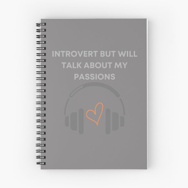 Item preview, Introvert But Will Talk About My Passions Shirt - Funny Introvert Quote Tee. designed and sold by LunaPrintCo.