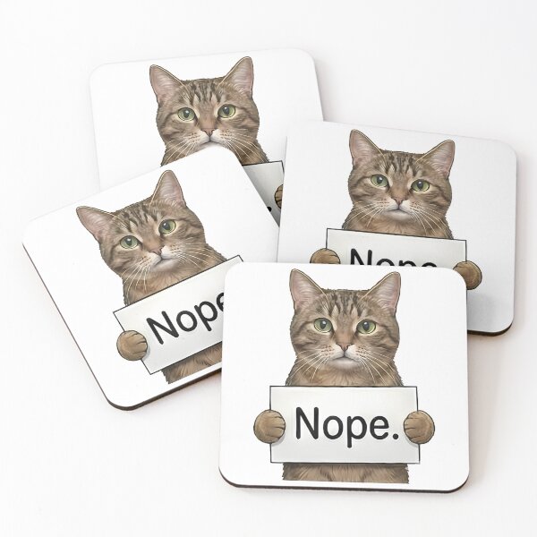 Item preview, Cat Nope designed and sold by k3rstman1.