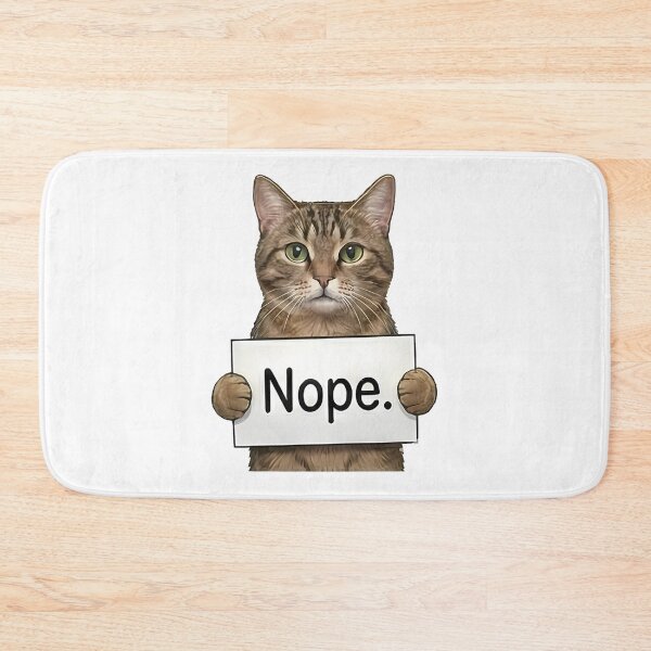Item preview, Cat Nope designed and sold by k3rstman1.