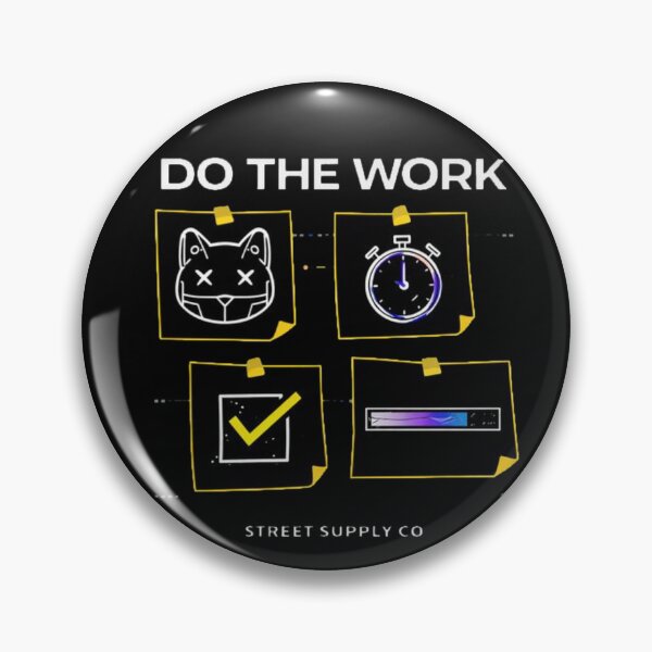 Item preview, Do The Work Productivity Icons designed and sold by the-dovlat.