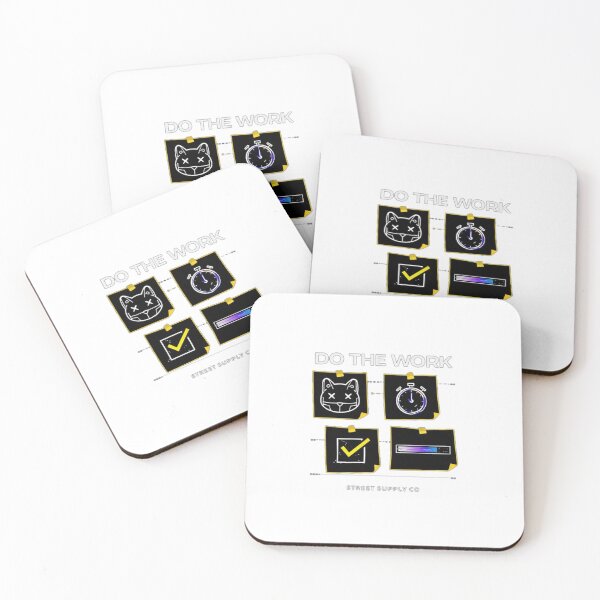 Item preview, Do The Work Productivity Icons designed and sold by the-dovlat.