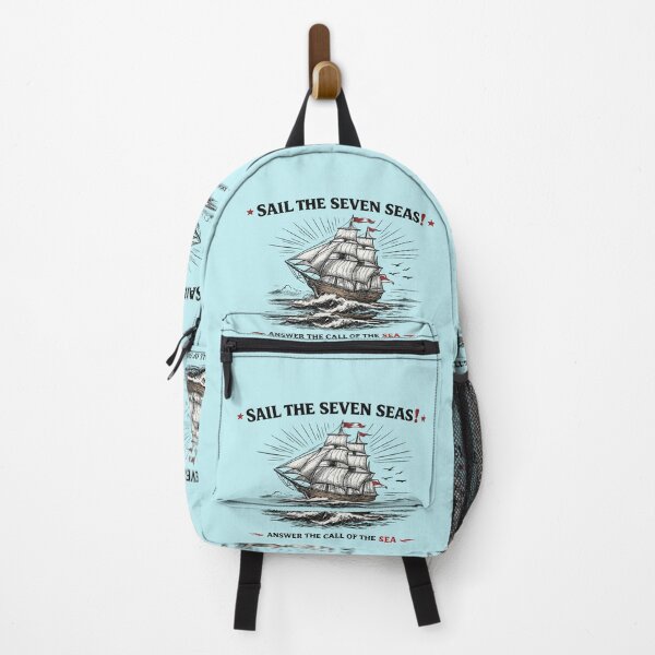 Item preview, Sail the Seven Seas – Vintage Line Art Sailing Ship (AI Generated) designed and sold by Cleora Art .
