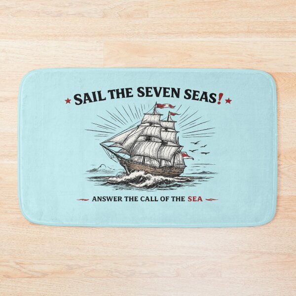 Item preview, Sail the Seven Seas – Vintage Line Art Sailing Ship (AI Generated) designed and sold by Cleora Visuals.