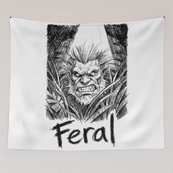Item preview, Amazon Jungle Beast - Blanka Street Fighter Fanart designed and sold by bapupa.