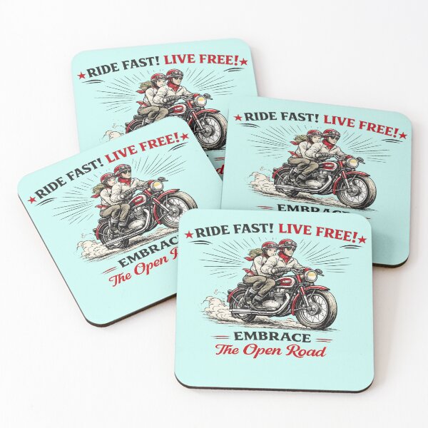 Item preview, Vintage 1950s Motorcycle Couple Line Art – Retro Biker Adventure (AI Generated) designed and sold by Cleora Art .