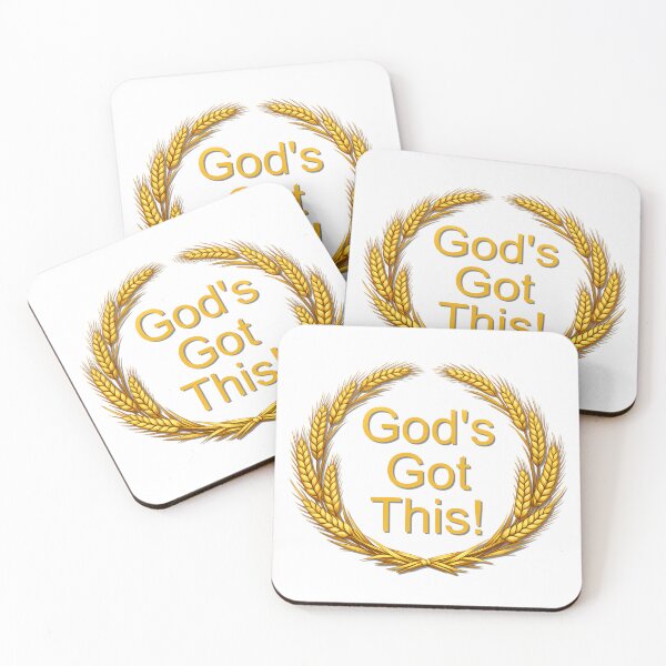 Item preview, God's Got This! (Wheat Circle) designed and sold by Pletho Design Forge.