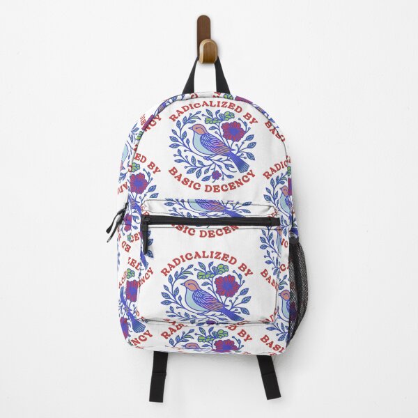Item preview, Floral Radicalized by Basic Decency Feminist Activist  designed and sold by gear-posters.
