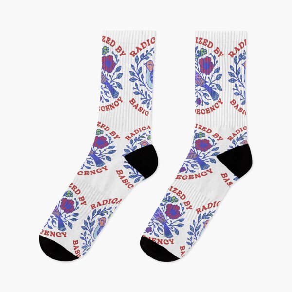 Item preview, Floral Radicalized by Basic Decency Feminist Activist  designed and sold by gear-posters.