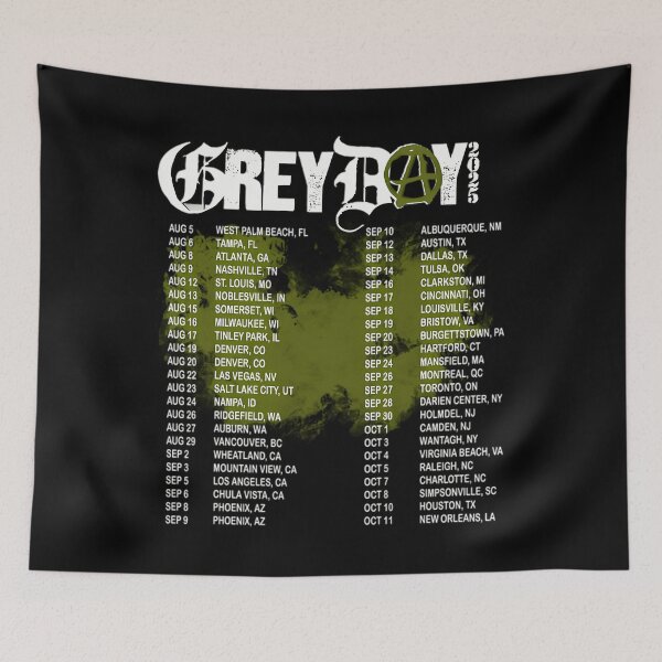 Item preview, Greyday 2025 Tour Suicideboy Bones Germ Ramirez designed and sold by A1americanstore.