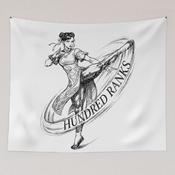 Item preview, Lightning Kick Barrage - Chun-Li Street Fighter Fanart designed and sold by bapupa.