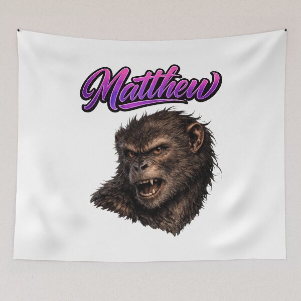 Item preview, Matthew Monkey Zodiac — Intelligence and Power of the Chinese Monkey designed and sold by AlexLineArt.