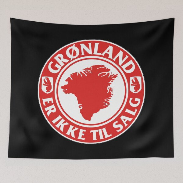 Item preview, Grønland er ikke til salg, Greenland Is Not For Sale, Anti Trump designed and sold by toongstudio.