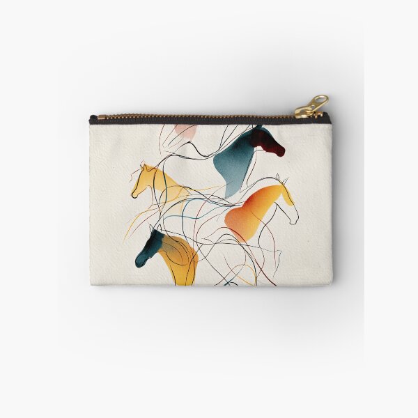 Item preview, Colorful Abstract Horses designed and sold by lautir.