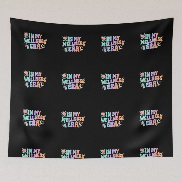 Item preview, In My Wellness Era Funny Iridescent Y2K Self Care Art designed and sold by medoutfits.