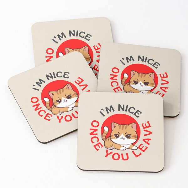 Item preview, I’m Nice Once You Leave designed and sold by dudelinart.