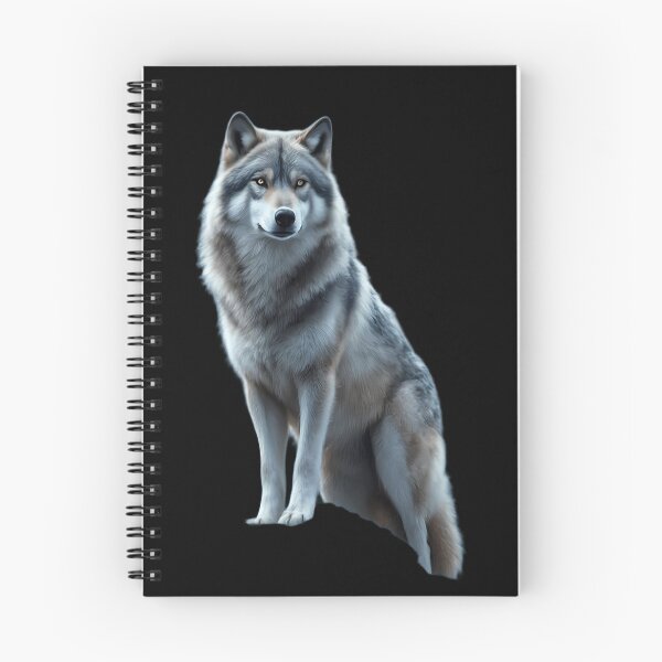 Item preview, Majestic Grey Wolf - Realistic Wildlife Portrait designed and sold by Crown & Claw.