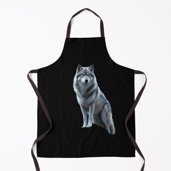 Item preview, Majestic Grey Wolf - Realistic Wildlife Portrait designed and sold by Crown & Claw.