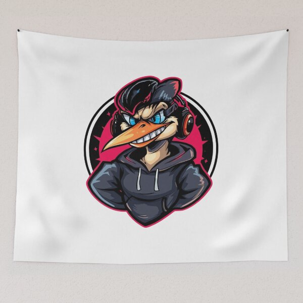 Item preview, REBEL LOON Street Style – Cool Rebel Bird Design designed and sold by Mukesh Saxena.